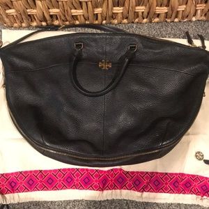 Black Leather Tory Burch Bag 🎉👯‍♀️